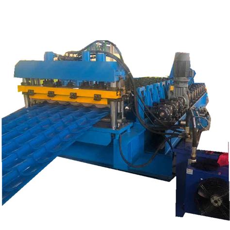 Glazed Tile Rolling Forming Machine Cangzhou Zhongtuo Cold Roll Forming