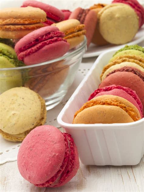 Fresh Macaroons Stock Photo Image Of Gastronomy Assorted 24608602