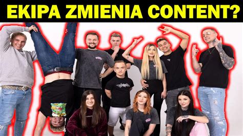 EKIPA ZMIENIA CONTENT WUJEK ŁUKI O WYJAZDACH YouTube