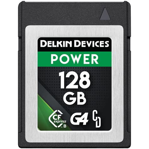 Delkin Devices 128GB POWER CFexpress Type B Memory DCFXBP128G4