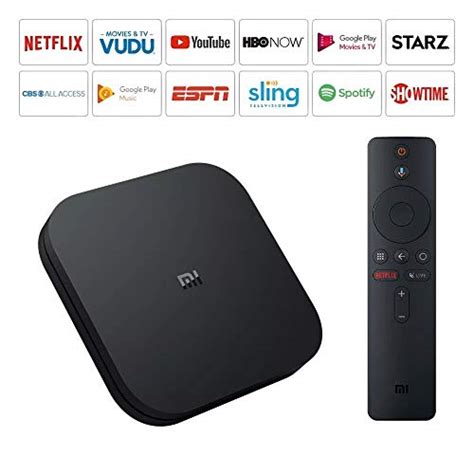 Xiaomi Mi Box S K Hdr Android Tv Remote Streaming Media Player With