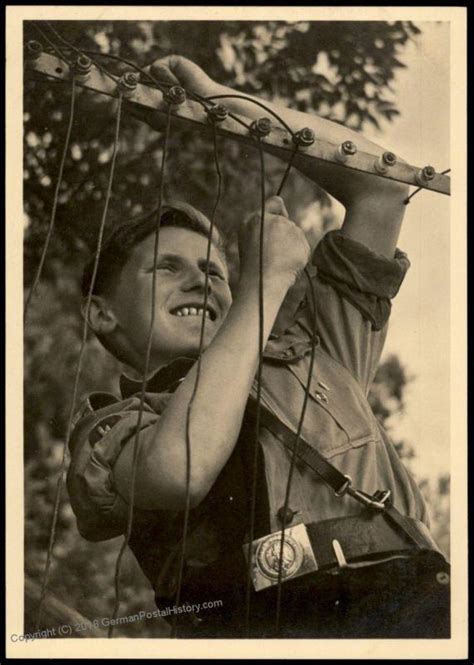 Rd Reich Germany Signals Nachrichten Hitler Youth Hj Rppc Propaganda