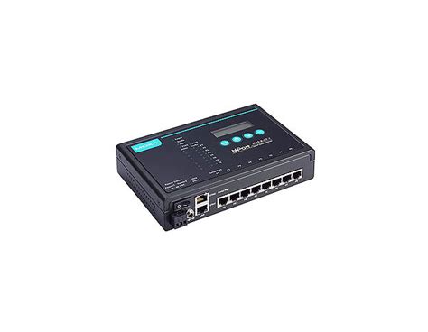 MOXA NPort 5650 8 DT J 8 Port Desktop Device Server 2 10 100M