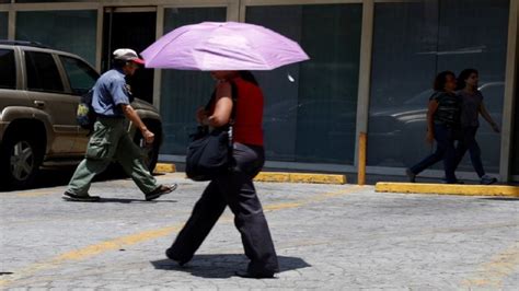 Temperaturas altas para los meses marzo abril y mayo según Inameh