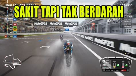 MotoGP 21 MyCareer Gameplay EP45 Nyerah Di Track Basah YouTube