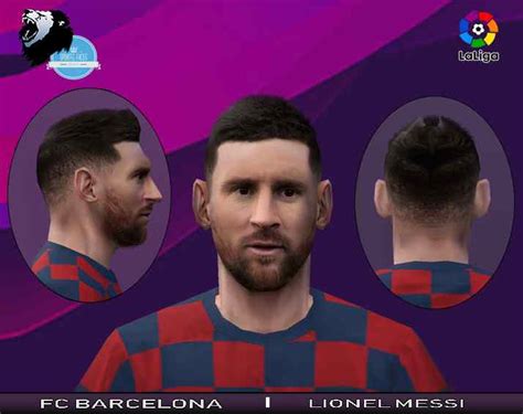 Ultigamerz Pes 6 Lionel Messi Fc Barcelona Face September 2019