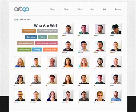 Team Members Page