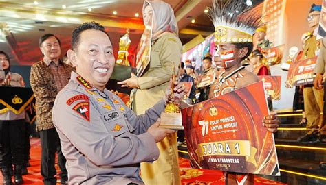 Awarding Day Apresiasi Kreasi Polri Presisi Untuk Negeri