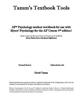 Myers Psychology For The Ap Course Th Edition Module Assignments