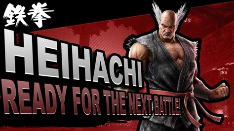 King Of The Iron Fist Heihachi Mishima FOR SMASH Character Concept