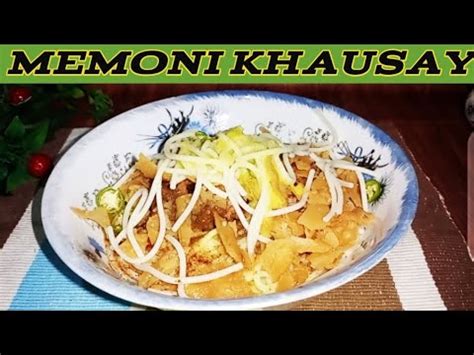 Memoni Khausay Recipe Karachi Famous Khausa Recipe Fazila S Kitchen