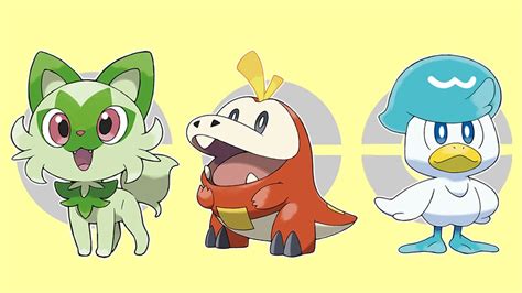 Meet The Human Versions Of Pokémon Sprigatito Fuecoco And Quaxly