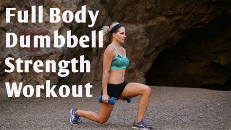 Day 13 Option 1 30 Minute Full Body Dumbbell Strength Workout Bodyfit By Amy Rapidfire