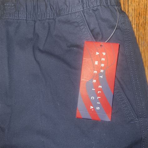 Perry Ellis America Dark Sapphire Shorts Size Xxl 9” Inseam Nwt Navy