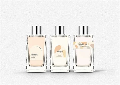 Perfume Label Sticker Design 15 Images Behance