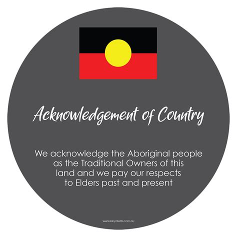 Acknowledgement Of Country – Page 2 – Kinya Lerrk