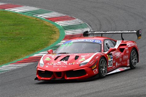 Mugello Circuit Italy October 21 2022 Ferrari 488 Challenge Evo