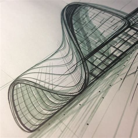 Architectural Sketching Graphics On Behance Architecture Sketch