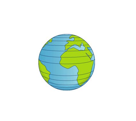 Geography Clipart - globe-with-equator-animation - Classroom Clipart