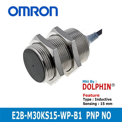 E2B M30KS15 WP B1 Omron Inductive Proximity Switch Sensor PNP NO Sn