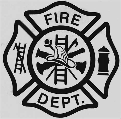 Fire Department Maltese Cross Vector At Getdrawings Free Download