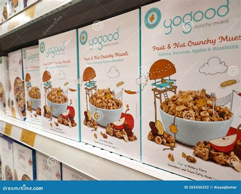 Cereals of Various Flavors from Various Brands As a Breakfast Food ...