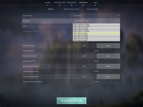 Valorant ta 144Hz yerine 120Hz gözüküyor Technopat Sosyal
