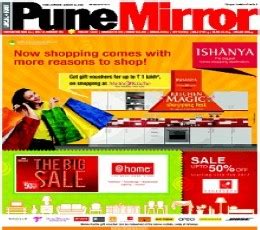 Pune Mirror epaper - Todays Pune Mirror English Newspaper