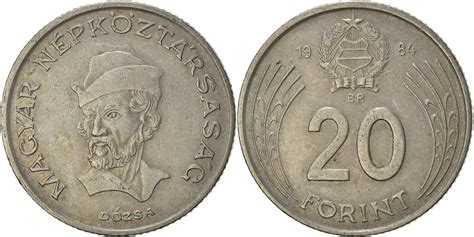 Coin Hungary 20 Forint European Coins