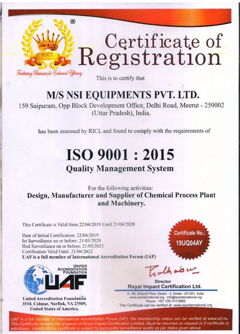 Nsi Equipments Private Limited Manufacturer From Saipuram Industrial