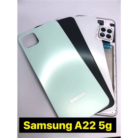 อะไหล่บอดี้ Samsung A22 5g แกนกลางฝาหลังเลนกล้อง Shopee Thailand