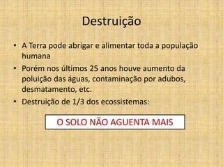Conservação do solo | PPTX