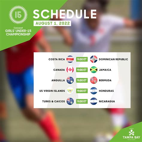 Concacaf W On Twitter The Concacaf Girls U15 Championship Continues