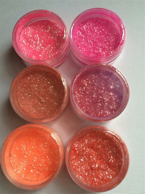 Buy 6 Pieces Pink Cosmetic Mica Powder Samples Set Eye