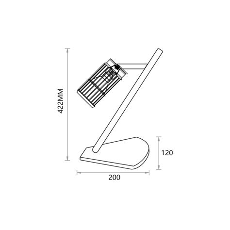 Ml Loftowa Minimalistyczna Bia A Lampka Na Biurko Gu Vertical Eko