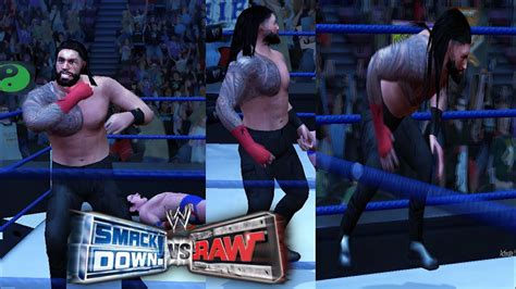 Roman Reigns Vs Johncena WWE SmackDown Vs Raw 2005 Mod Svr Mod WWE