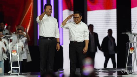 Anies Baswedan Mengaku Bangga Dengan Penampilan Cak Imin Dalam Debat