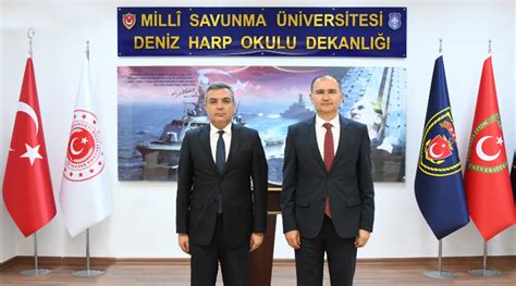 MSÜ Hava Harp Okulu Dekanı Prof Dr Nurettin ACIRın MSÜ Deniz Harp