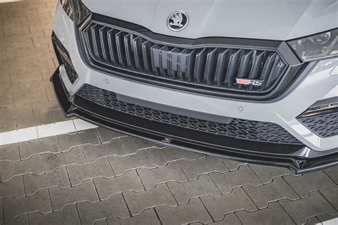 Front Splitter V 2 Flaps Skoda Octavia RS Mk4 Our Offer Skoda