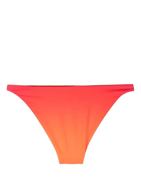 Louisa Ballou ombré effect Bikini Bottom Pink FARFETCH