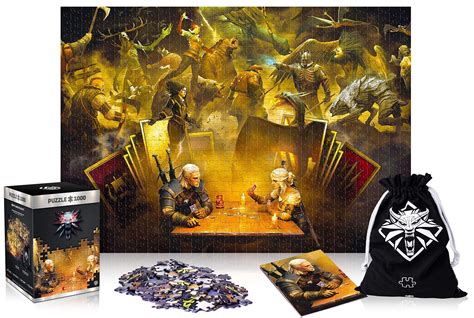 Good Loot Wied Min Jigsaw Puzzle Pieces The Witcher Playing