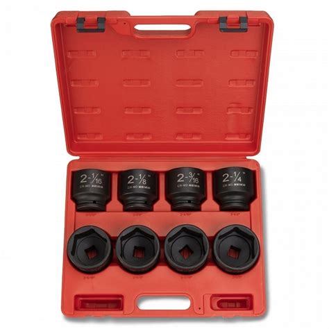 3 4 In Drive Sae Jumbo Impact Socket Set 02392a