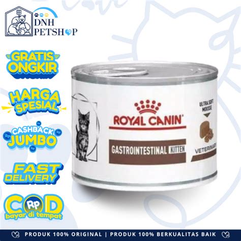 Jual Royal Canin Gastrointestinal Kitten Kaleng Wet Food Can Gr