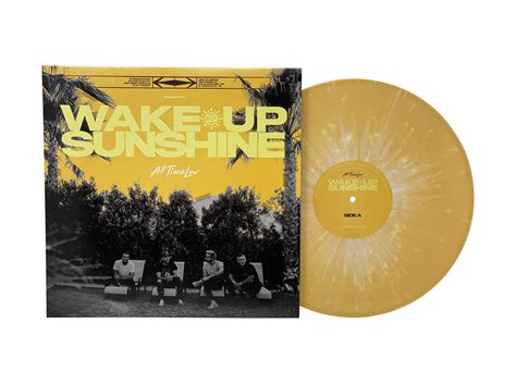 All Time Low - Wake Up, Sunshine (Limited Edition Yellow w/ White ...