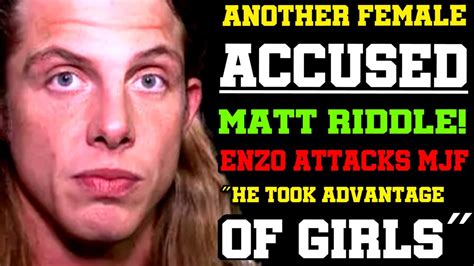 Wwe News Matt Riddle Controversy Nzo Attacks Mjf Bronson Reed