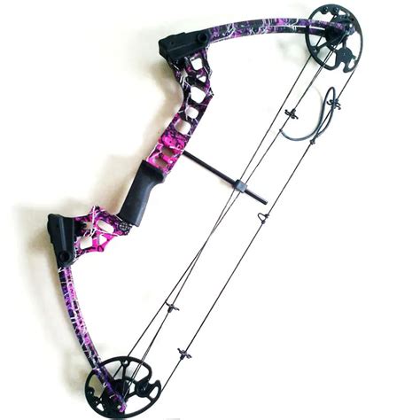 Purple Camo Version Bow And Arrow Archery Set Hunting Bow Arrows Set