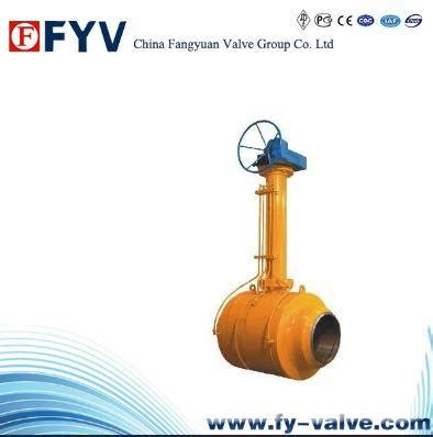 Api D Buried Extension Fully Welded Ball Valve Fully Welded Ball