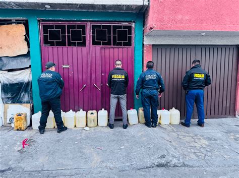 Detienen A Cuatro Huachicoleros En Nezahualc Yotl Capital Estado De