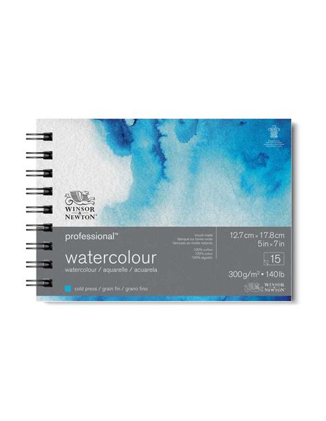 Cuaderno Para Acuarela Winsor Newton Espiral X Cm Hjs Gr