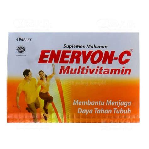 Jual Enervon C Strip 1 Strip Multivitamin Di Seller Apotek Pelita Farma